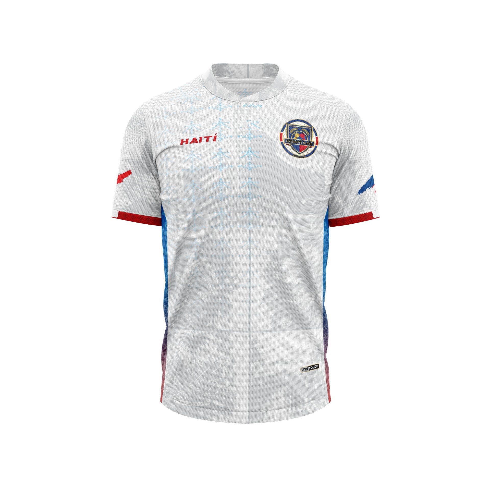 2026 Haiti Heritage Soccer Jersey - WHITE