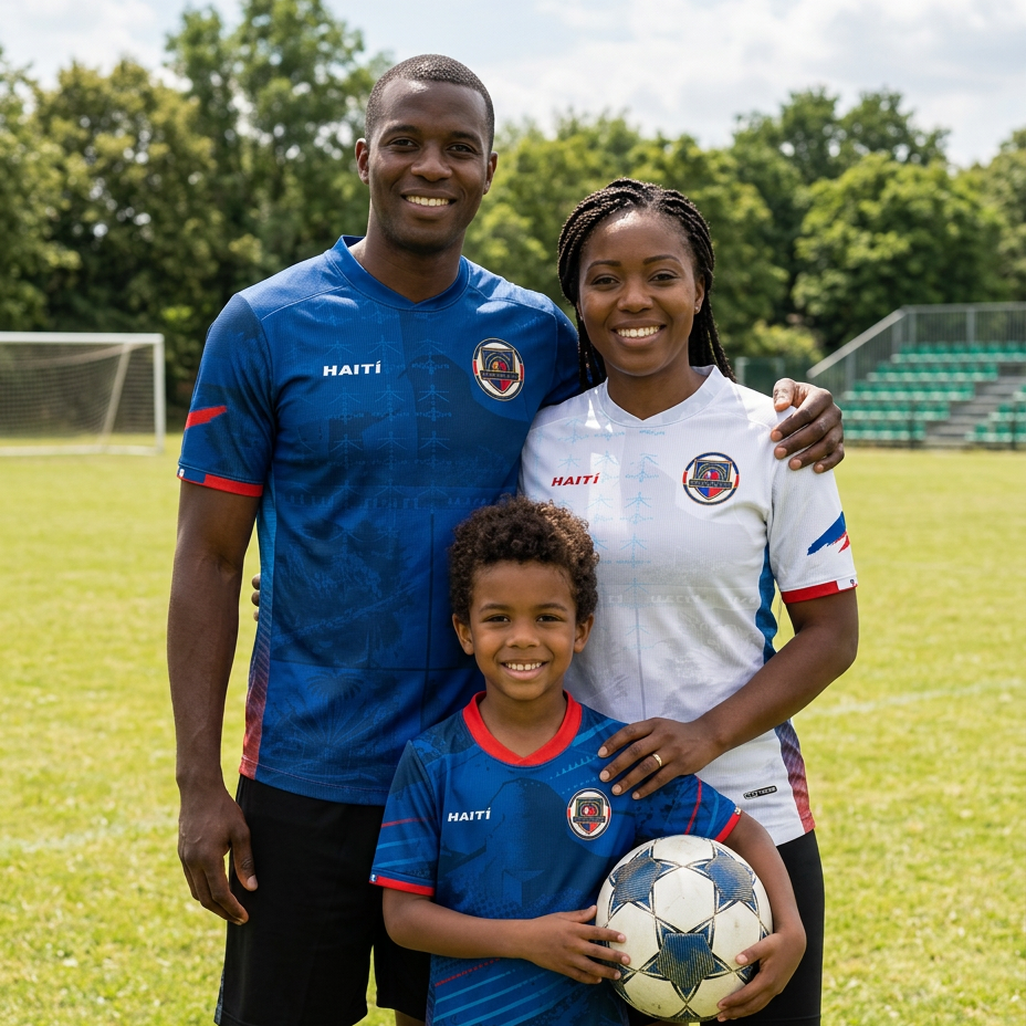 2026 Haiti Heritage Soccer Jersey - WHITE