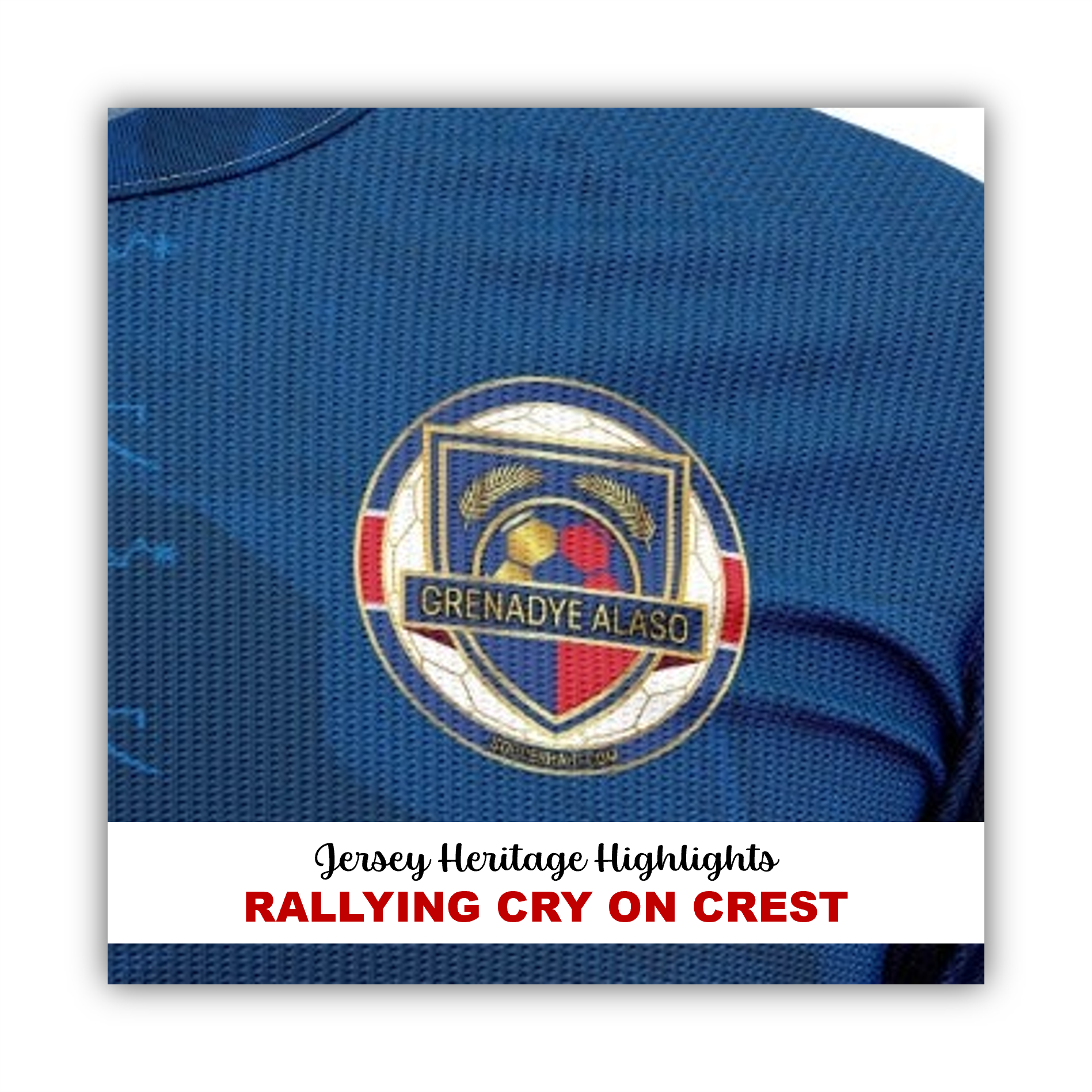 2026 Haiti Heritage Soccer Jersey - CLASSIC BLUE