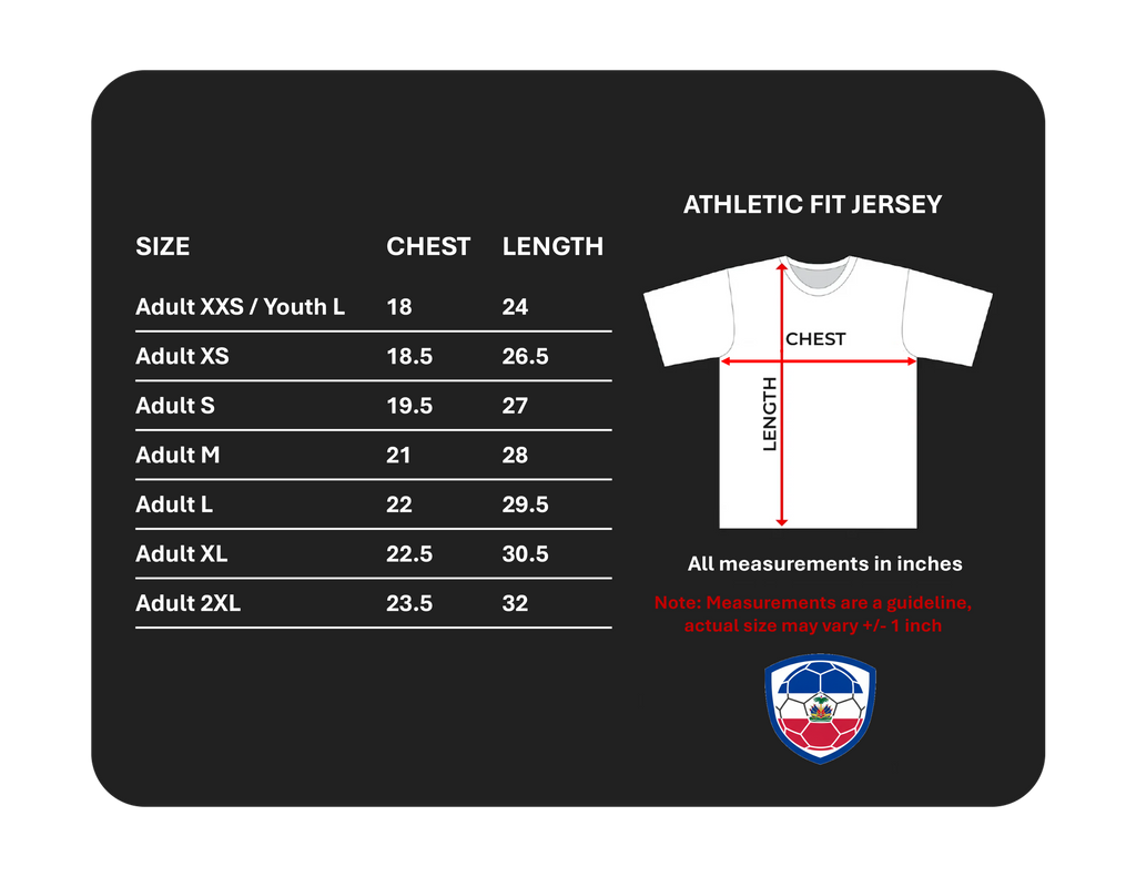 2026 Haiti Heritage Soccer Jersey - BLUE/RED